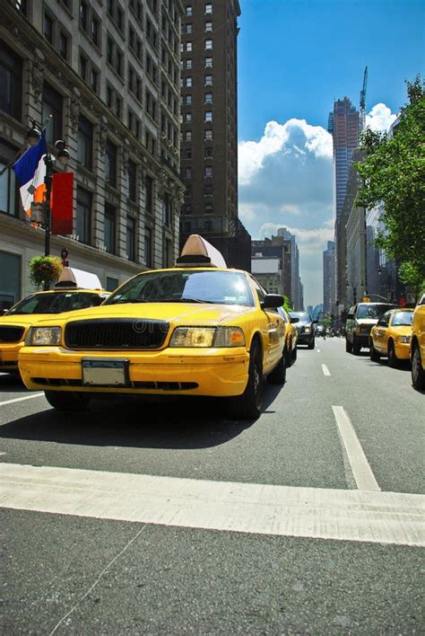 New York taxi stock photo. Image of auto, city, hailing - 12885552