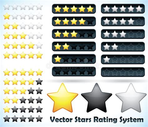 Star Rating System Stock Photos Image