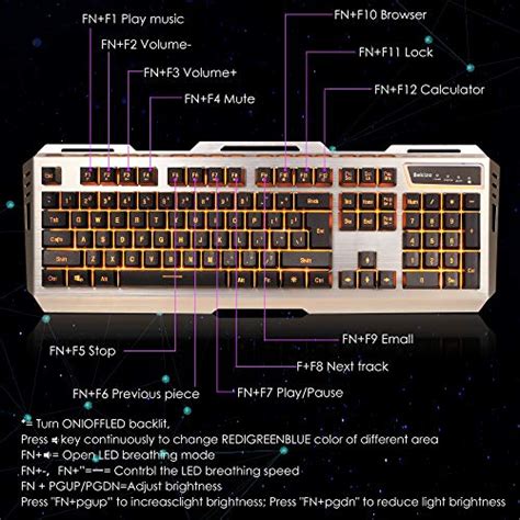 Ripley TECLADO DE RATÓN AMARILLO NARANJA PARA JUEGOS TECLADO