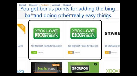 Free Microsoft Points With Bing Rewards Youtube