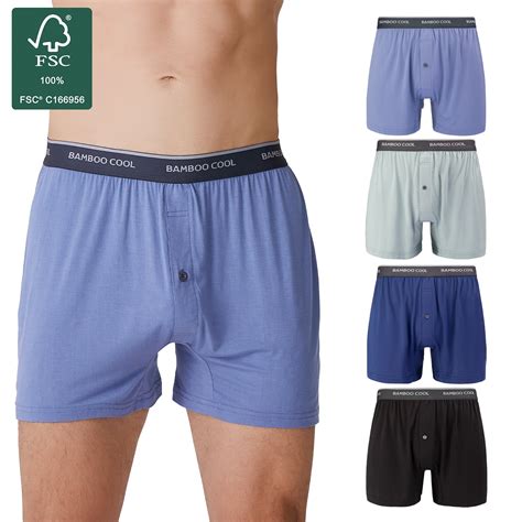 Bamboo Cool Men S Boxer Shorts Bamboo Boxers Underwear For Men Men S