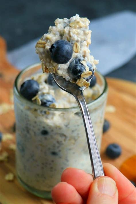 Blueberry Overnight Oats How To Make Overnight Oats Delightful E Made