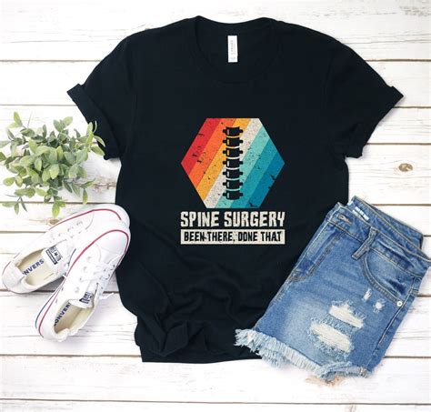 Spine Back Surgery Shirt Spinal Fusion Survivor T Shirt T Get Well