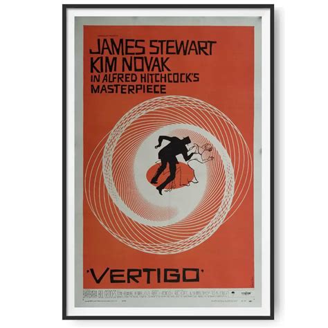 Vertigo (1958) Original US One Sheet Poster - Cinema Poster Gallery