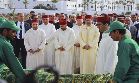 Funérailles à Rab de feu Khalid Naciri en présence de SAR le Prince