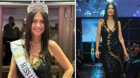 Alejandra Rodríguez 60 Year Old Lawyer Crowned Miss Buenos Aires Youtube