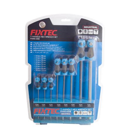 Fixtec Pcs T Handle Hex Wrench Set