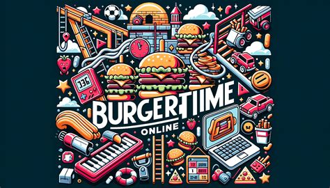 Burger Time Online - Explosion Of Fun