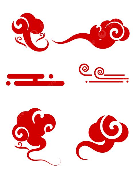 Chinese Cloud Pattern Vector Hd Images, Chinese Pattern Cloud Pattern ...