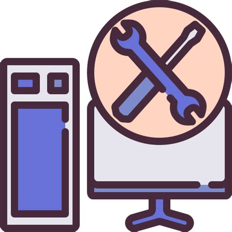 repair generic outline color icon