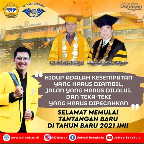 Mari Bergabung Ke Universitas Dehasen Bengkulu Filkom Unived