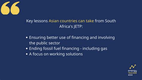 South Africas Just Energy Transition Partnership The Lessons For Asia