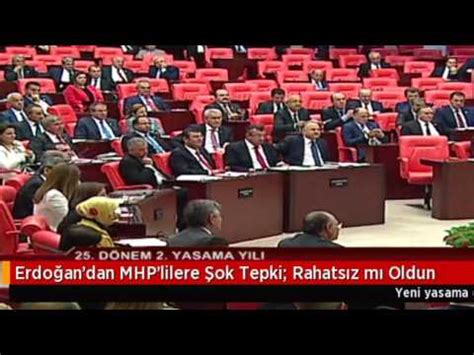 Erdoğana Mecliste MHP den protesto 1 Ekim 2015 YouTube