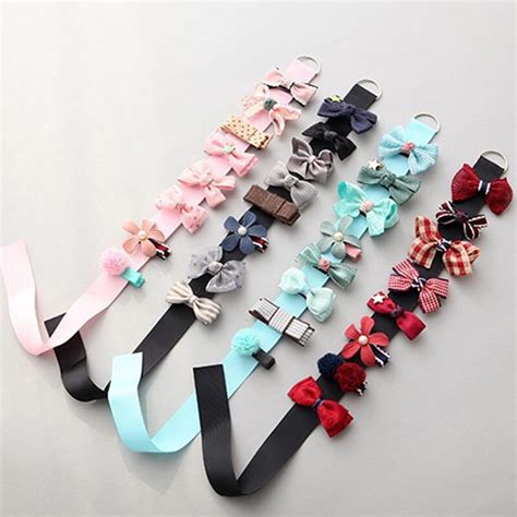 Buy 8pcsset Multi Style Ribbon Bow Flower Hairpins