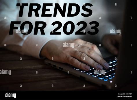 Inspiración Mostrando tendencias de signos para 2023 Word escribió en