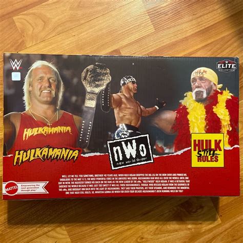 Wwe Elite Collection Hulkamania 40th Anniversary Hulk Hogan 3 Pack Figures New Ebay