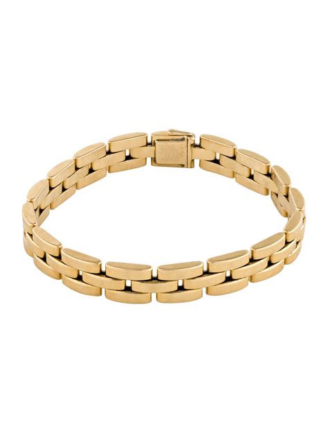 Cartier Santos de Cartier Bracelet - 18K Yellow Gold Link, Bracelets ...