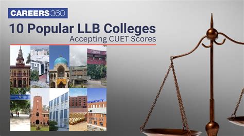 Popular Law Colleges Accepting Cuet Scores Youtube