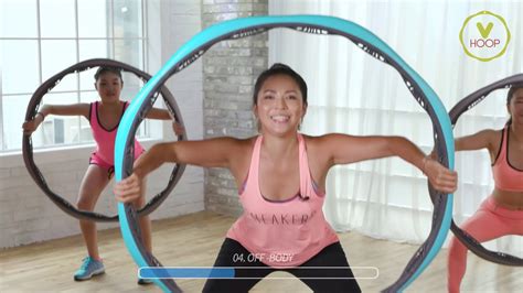 04 Off Body Hula Hoops Exercise With Vhoop 브이후프 4 10 Youtube