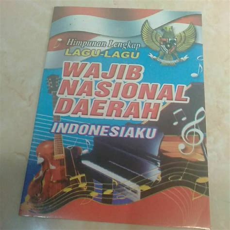 Jual Buku Himpunan Lengkap Lagu Lagu Wajib Nasional Dan Daerah Shopee