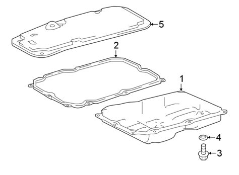 Toyota Tacoma Transmission Oil Pan Gasket. Tacoma - 3516804010 ...