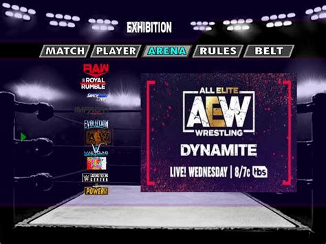 AEW Dynamite Arena by LadiesProWrestling on DeviantArt