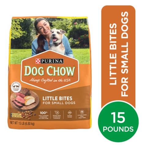 Purina Dog Chow Little Bites For Small Breed Dog Food Dry Recipe With