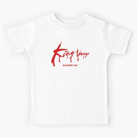 Playboi Carti Merch King Vamp Kids T Shirt For Sale By Redhirzo