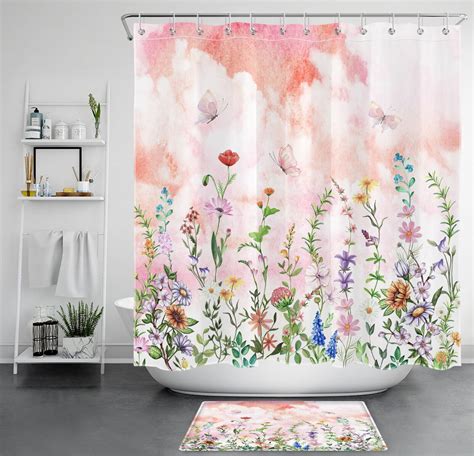 Transform Your Bathroom With A Botanical Bliss Shower Curtain Set Add