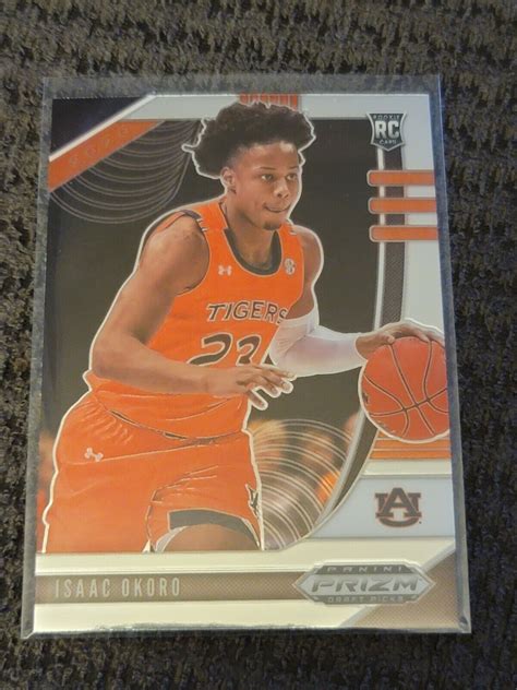 2020 21 Panini Prizm Draft Picks Isaac Okoro 4 Rookie Card RC Tigers