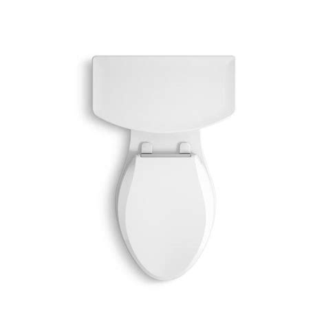 KOHLER Cachet Antimicrobial Round Closed Front Toilet Seat In Wh Service