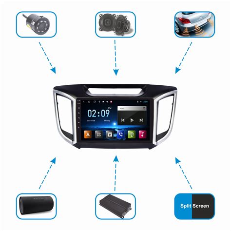 Hyundai Creta 2015 To 19 Screen Android Music System