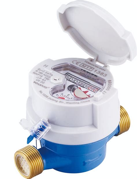 R With Mid Approval Single Jet Dry Type Water Meter Water Meter