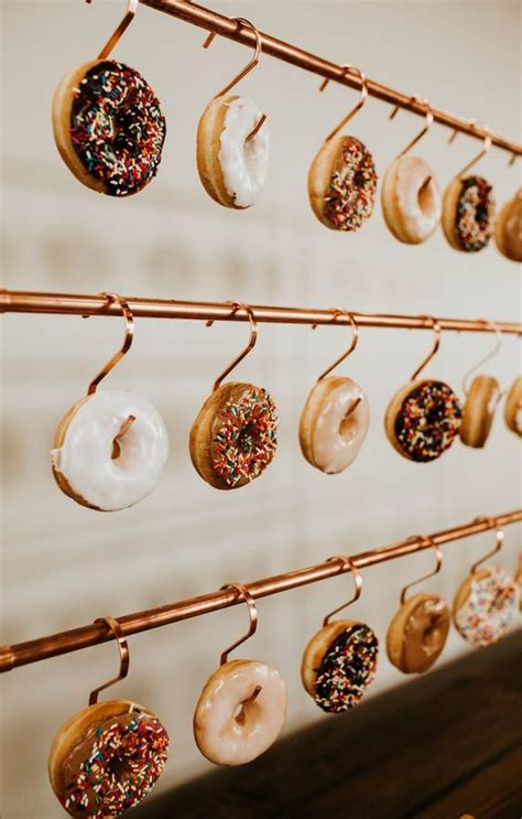 45 Sweet Wedding Donut Ideas And Ways To Display Them Weddingomania