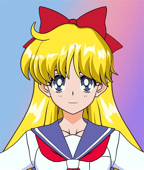 D Model Minako Aino S Ver Sailor Moon Anime Blender Vr Ar