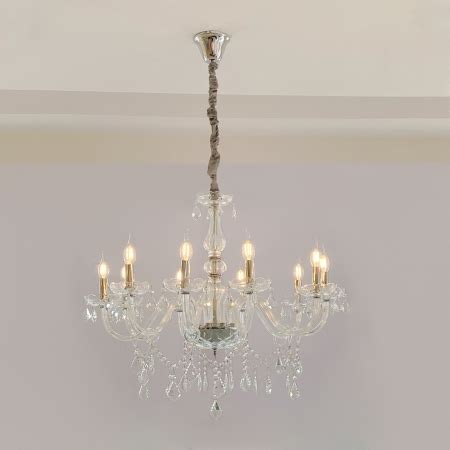 Lustre Candelabro De Cristal Carolina Bra Os Dourado Zig Online