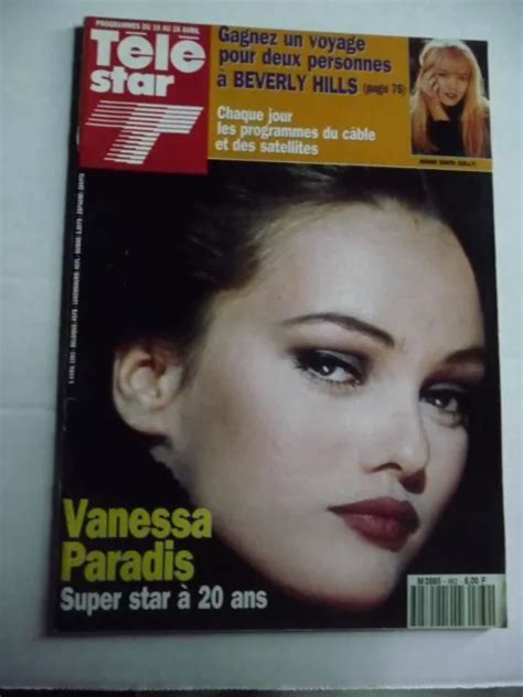 TÉlÉ Star N°862 Du 05 Avril 1993 Avec Vanessa Paradis Eur 4 00