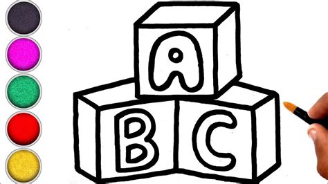 Abc Blocks Drawing