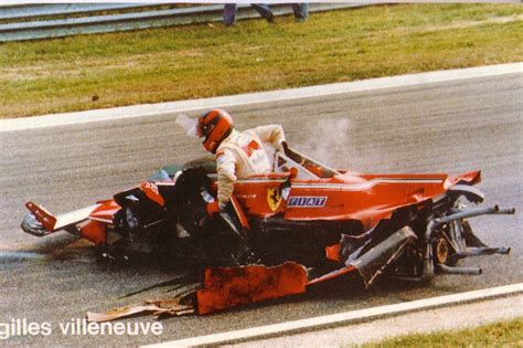 Gilles Villeneuve Imola Nel Auto Da Corsa Auto Corsa