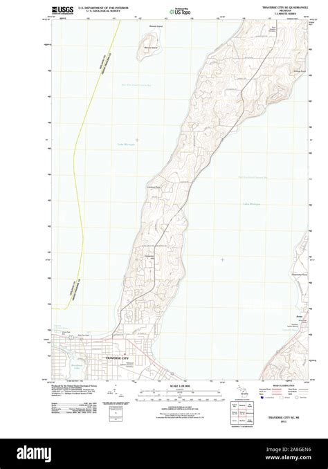 Traverse City Map Hi Res Stock Photography And Images Alamy