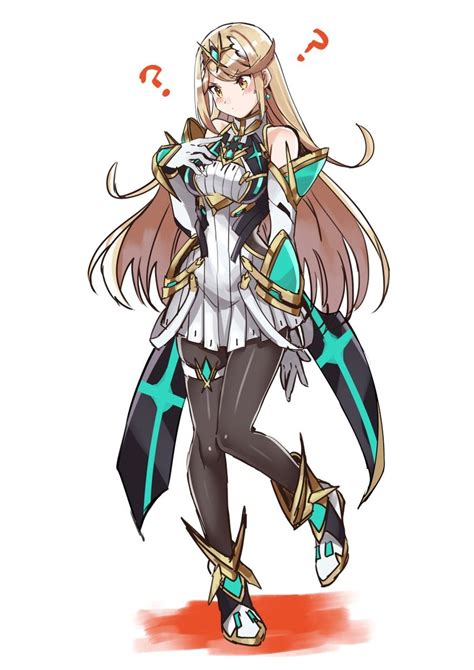 Mythra And Mythra Xenoblade Chronicles And 2 More Drawn By Aono Shimo