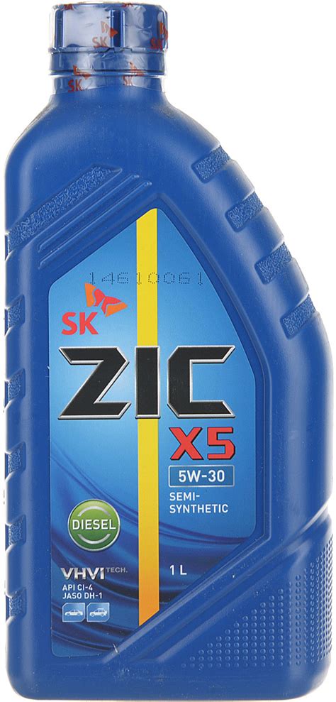 Моторное масло ZIC X5 DIESEL 5W-30 Синтетическое 1 л — купить в ...