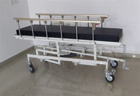 Folding Ms Hospital Stretcher Mild Steel With Made High Quality Steel