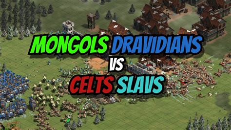 MONGOLS DRAVIDIANS Vs CELTS SLAVS YouTube