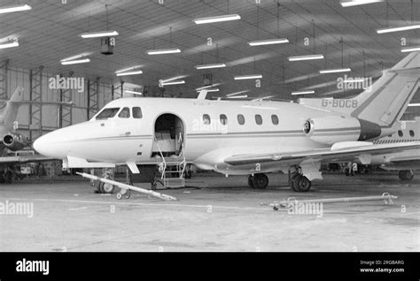 Hawker Siddeley HS 125 Series 1B 522 G BOCB Msn 25106 Of McAlpine