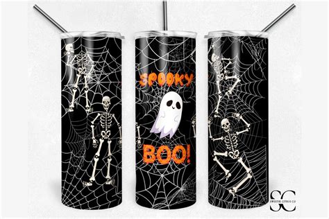 Halloween 20oz Skinny Tumbler Design Graphic By Sweetie Citrus Co · Creative Fabrica