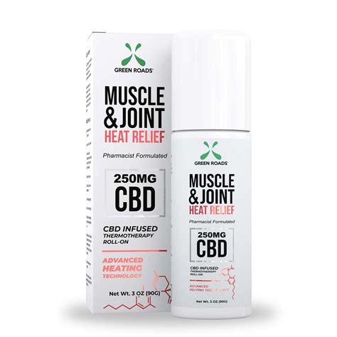 Cbd Muscle And Joint Heat Relief 250mg Cbd Green Roads