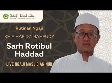 Live Ngaji Mukhtasor Ibnu Abi Jamroh Juni Youtube