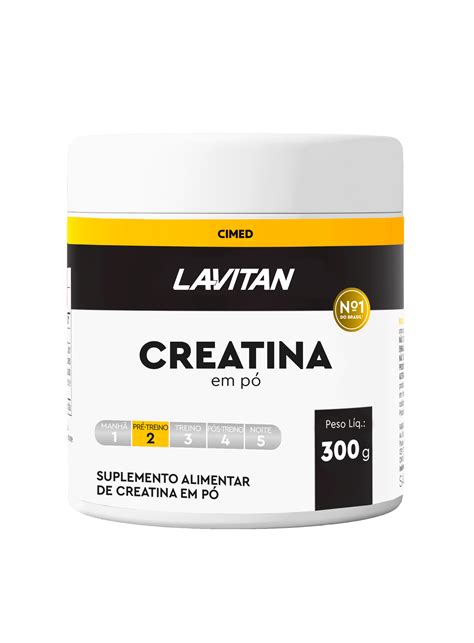 Do Que É Feito A Creatina Em Pó - Creatina em Pó Lavitan 300g