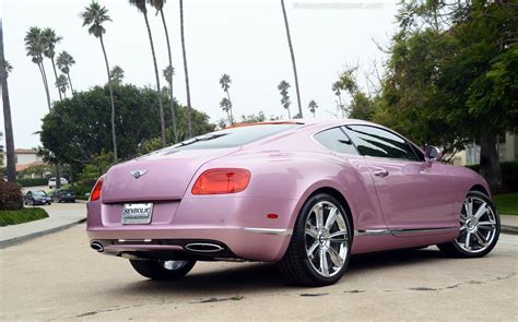 Passion Pink Bentley Continental GT